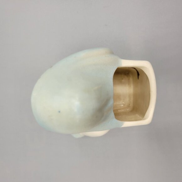 Vintage Ceramic Praying Virgin Mary Figurine Vase Blue White Religious Decor 4.5 - Picture 14 of 15